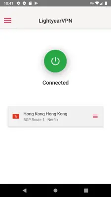 LightyearVPN android App screenshot 2